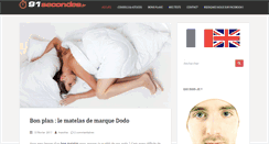 Desktop Screenshot of 91secondes.fr